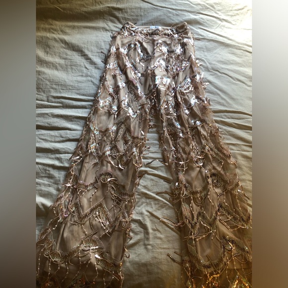 3D floral top with sequin pants - Picture 5 of 12